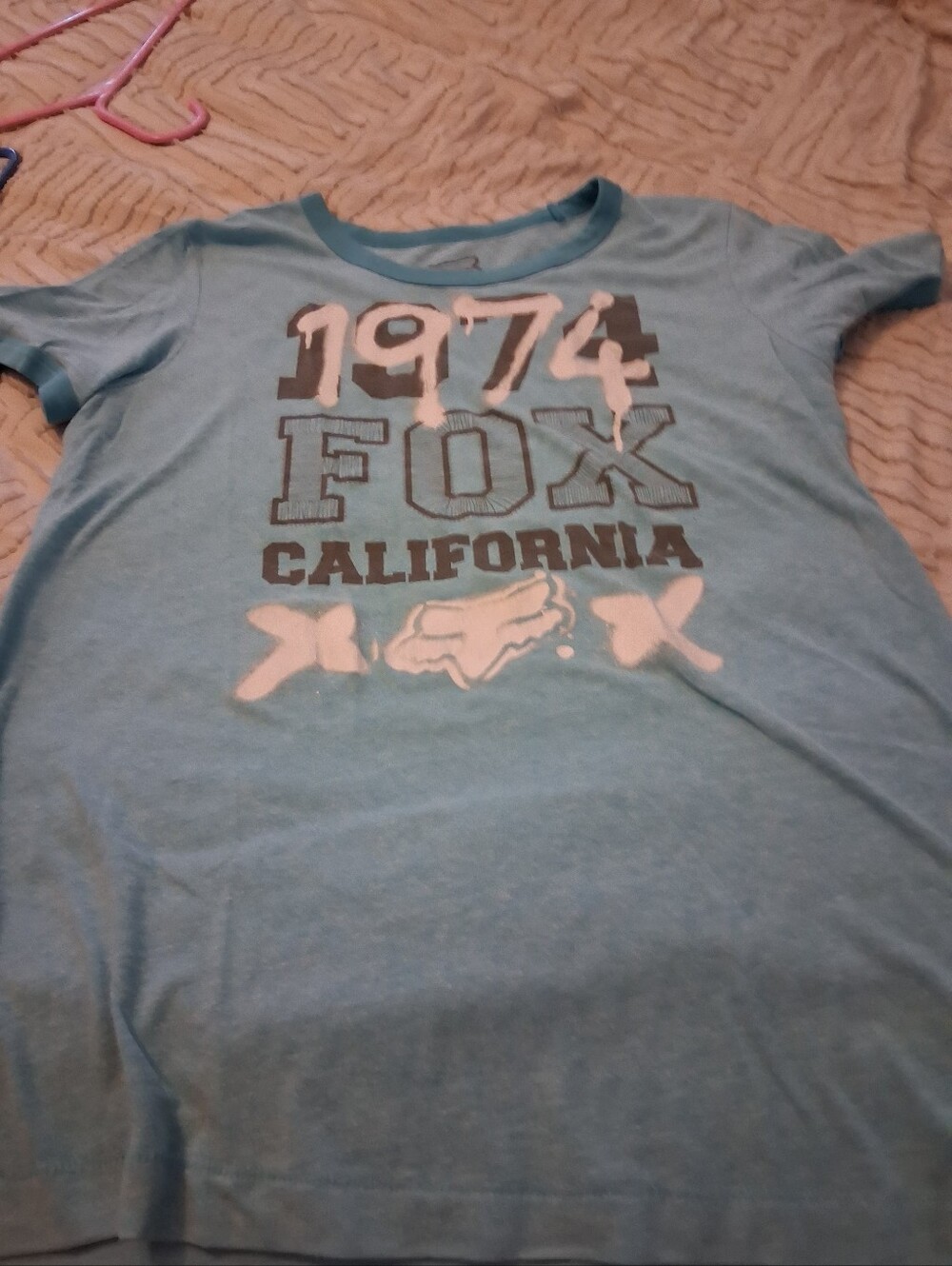 Fox Light Blue '1974 FOX California' Graphic Tee